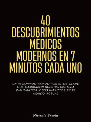 cover image of 40 Descubrimientos Médicos Modernos en 7 Minutos Cada Uno